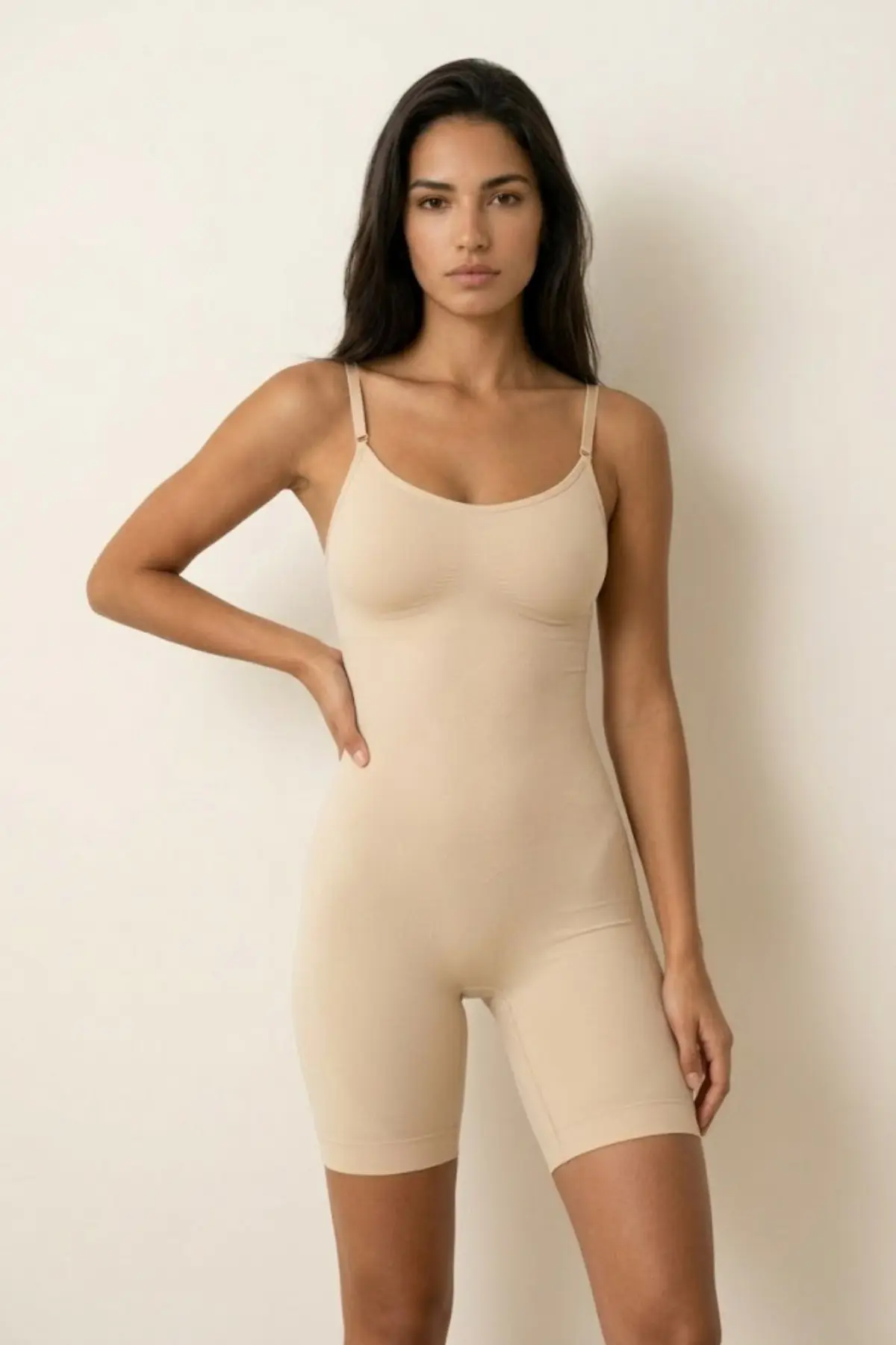 Kadın Bel & Basen Toparlayıcı Ten Dar Body