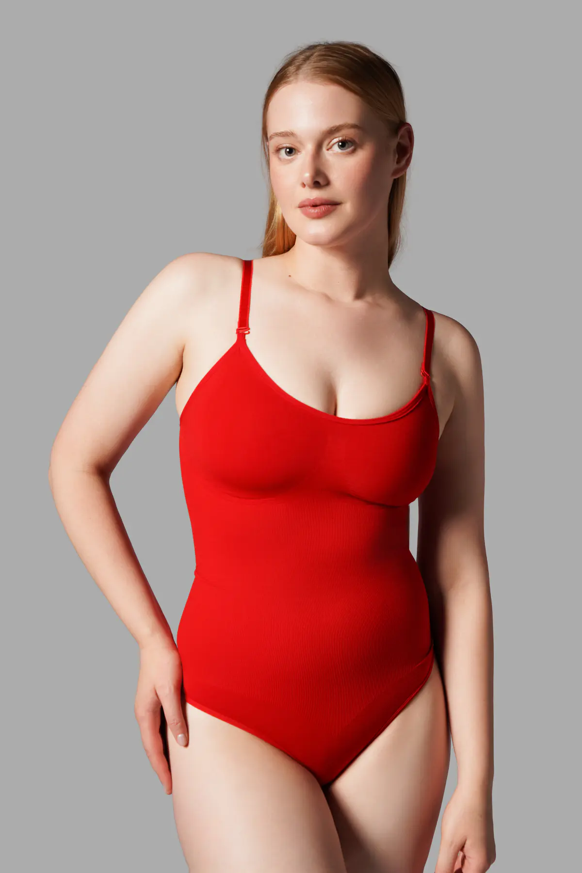 ÇITÇITLI STRİNG BODY KORSE 9052 Kırmızı