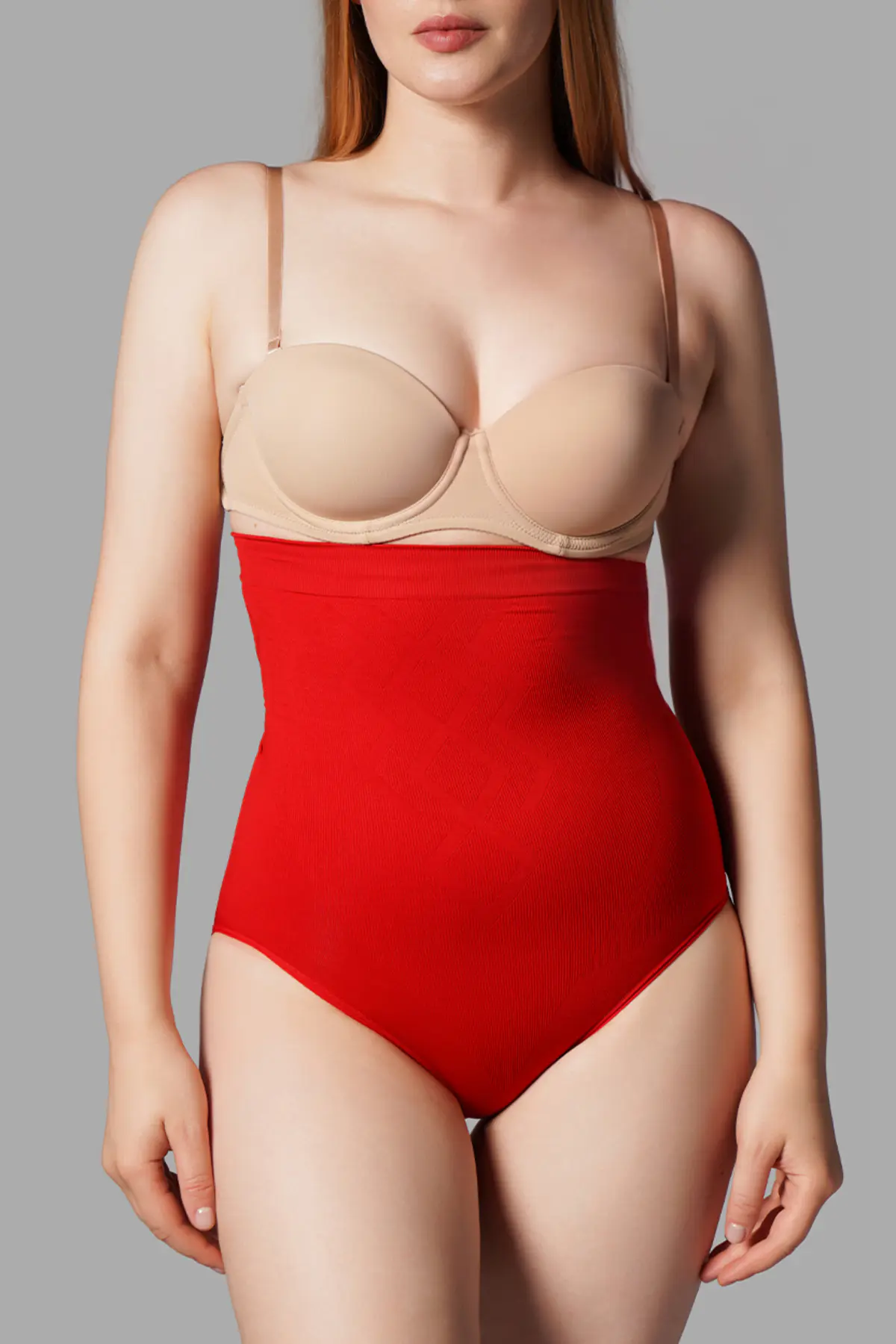 Yüksek Bel Şekillendirici Göbek Ve Bel Külo Tkorse 1050 Kırmızı