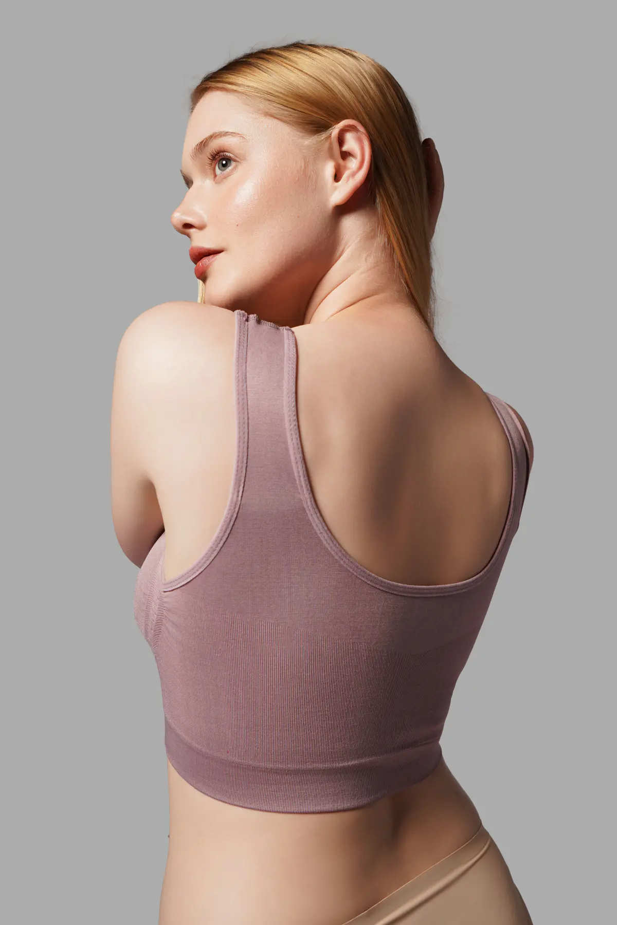 toparlayıcı balensiz pedli büstiyer 5040 Gül Kurusu